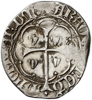 Real - Alfonso V, Spain, 1416-1458 reverse image