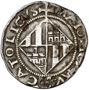 1 Real - Ferdinandus II without king's name, Spain, 1508-1516 reverse image