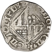 1 Real - Felipe II, Spain, 1556-1598 reverse image