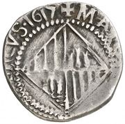 1 Real - Felipe III, Spain, 1617 reverse image