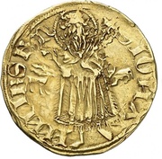 Florin - Alfonso V obverse image