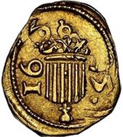 ½ Escudo - Carlos II obverse image