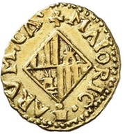 ½ Escudo - Felipe V, Spain, 1700-1746 reverse image