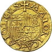 1 Ducat - Carolus I, Spain, 1516-1556 reverse image