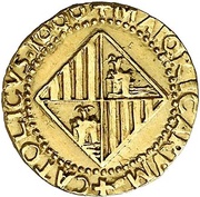2 Escudos - Felipe IV, Spain, 1660 reverse image