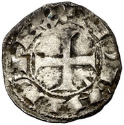 Dinero - Teobaldo I, Spain, 1234-1253 reverse image