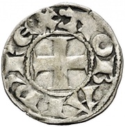 Dinero - Teobaldo II, Spain, 1253-1270 reverse image