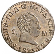 1 Maravedi - Fernando VII obverse image