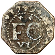 4 Cornados - Ferdinandus VI FO VI obverse image