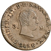 3 Maravedis - Fernando VII obverse image
