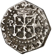 ½ Real - Felipe IV, Spain, 1652 reverse image