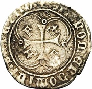1 Real - Fernando II, Spain, 1512-1516 reverse image