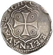 1 Real - Felipe III, Spain, 1611-1612 reverse image