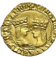 Ducado - Juan III and Catalina obverse image