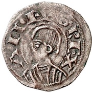 Obol - Alfonso I Jaca, Spain, 1104-1134 reverse image