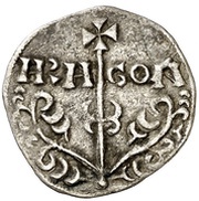 Dinero - Sancho V primitive bust to right obverse image