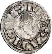 Dinero - Sancho V hair at the nape, Spain, 1063-1094 reverse image