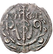 Dinero - Sancho V elegant bust to left obverse image