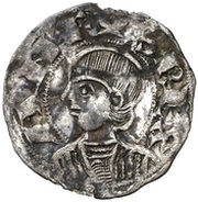 Dinero - Alfonso I Jaca, Spain, 1104-1134 reverse image