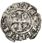 Obolo Ponce I, Agramunt, Spain, 1236-1243 reverse image