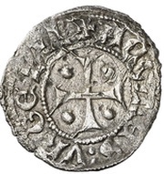 Dinero Pedro II de Urgel, Agramunt obverse image