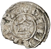 Dinero - Jaime II Alicante, Spain, 1291-1327 reverse image