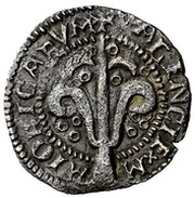 1 Denier - Ferdinandus II, Spain, 1479-1516 reverse image