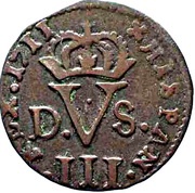 Treseta - Felipe V, Spain, 1710-1711 reverse image
