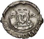 1 Real - Carlos III pretender obverse image