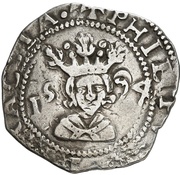 4 Reales - Felipe II obverse image