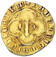½ Timbre - Alfonso III, Spain, 1416-1458 reverse image