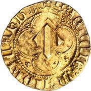 Timbre - Alfonso V without marks, Spain, 1416-1458 reverse image