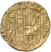 1 Ducat - Ferdinandus II and Elisabet I V and SC, Spain, 1479-1516 reverse image