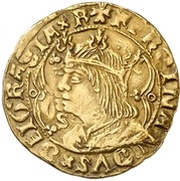 1 Ducat - Ferdinandus II lion and S obverse image