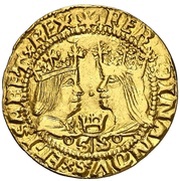 1 Ducat - Ferdinandus II and Elisabet I Granada obverse image