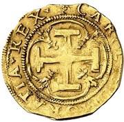 1 Escudo - Carolus I obverse image