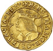 2 Ducats - Ferdinandus II bust left obverse image