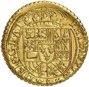 4 Escudos - Felipe V obverse image