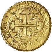 4 Escudos - Felipe V, Spain, 1707 reverse image