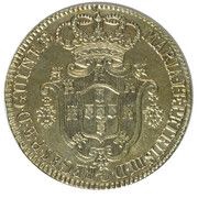 12 Macutas - Maria I and Pedro III obverse image