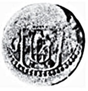 2 Tangas Counterstamped obverse image