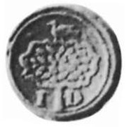 1 Duit reverse image
