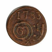 2 Stuiver, Sri Lanka, 1783-1793 reverse image