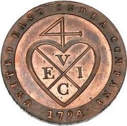 1⁄48 Rupee Trial Strike obverse image