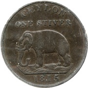 1 Stiver - George III reverse image