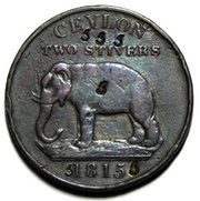 2 Stivers - George III reverse image