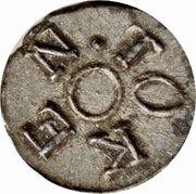 1 Fanam reverse image