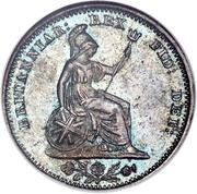 ½ Farthing - George IV reverse image