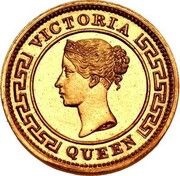 ¼ Cent - Victoria Pattern obverse image