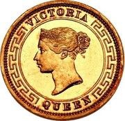 ½ Cent - Victoria Pattern obverse image